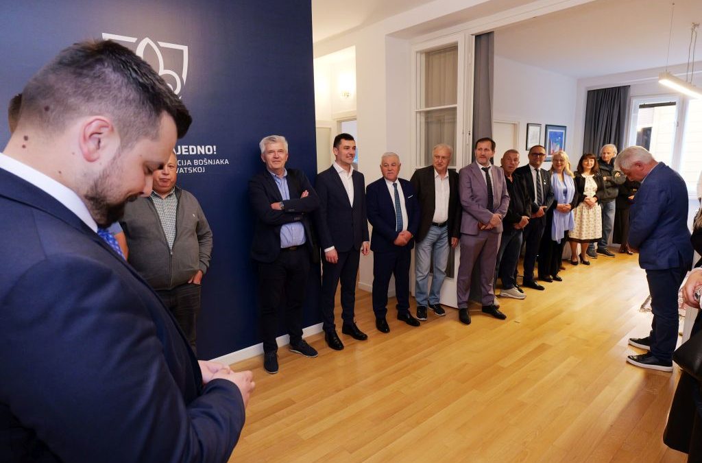 Svečano otvorene prostorije Nacionalne koordinacije Bošnjaka u centru Zagreba