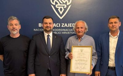 Trtovac darovao sliku “Srebrenica” Nacionalnoj koordinaciji