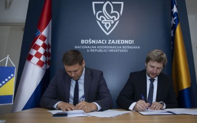 Potpisan memorandum: Jačanje veza Bošnjaka u Hrvatskoj s Bosnom i Hercegovinom