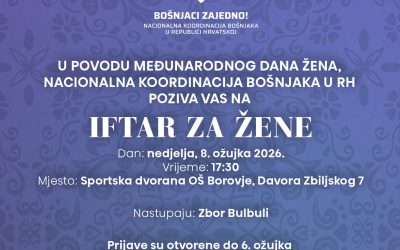 Pozivnica – Ženski iftar