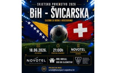 Zajedničko gledanje utakmice Bosna i Hercegovina – Švicarska